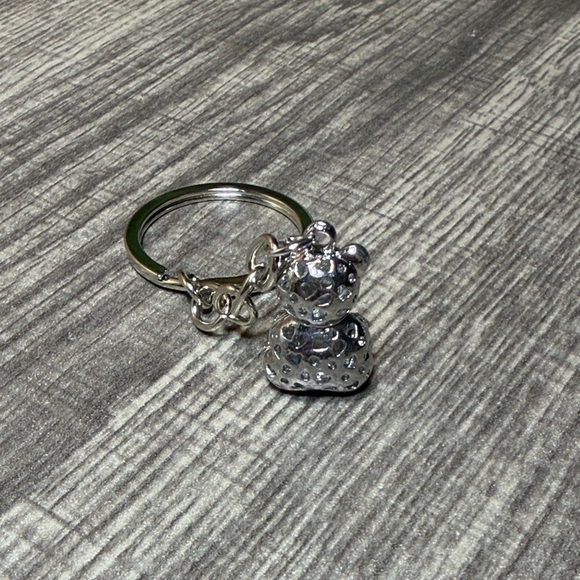🌹5 for $25🌹Sparkling Silver Bear Keychain - Picture 5 of 7